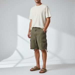 Chit Vintage Y2K Cargo Shorts Size 36